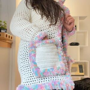 Crochet Unicorn Cardigan